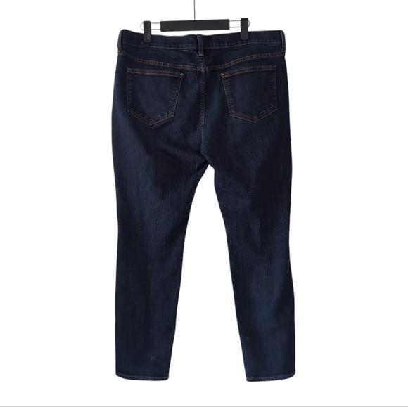 Old Navy Sweetheart Skinny Slim Dark Wash Stretch Jeans 14 - Picture 3 of 8